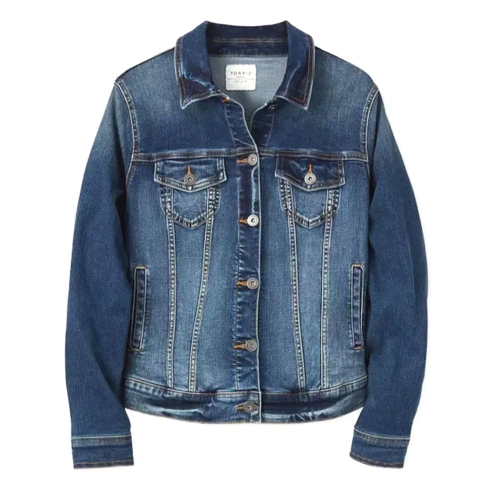 Torrid Denim Trucker Jean Jacket 3 3X